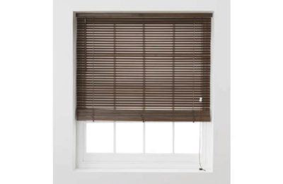 HOME Wooden Venetian Blind - 6ft - Walnut.